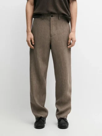 Linen Suit Trousers