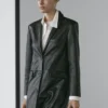 Long Nappa Leather Coat