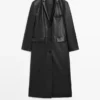Long Nappa Leather Coat
