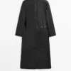 Long Nappa Leather Coat