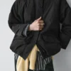 Long Technical Fabric Parka