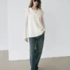 Long Wool Knit Vest