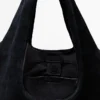 Medium Split Leather Shopper Bag