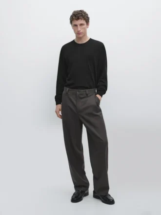 Merino Wool Knit Sweater