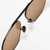 Metal Aviator Sunglasses