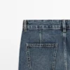 Mid-Rise Cropped Flare Fit Jeans