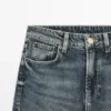 Mid-Rise Straight-Leg Flare Fit Jeans