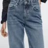 Mid-Rise Straight-Leg Jeans