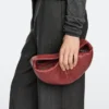 Mini Nappa Leather Half-Moon Bag