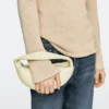 Mini Nappa Leather Half-Moon Bag