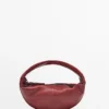 Mini Nappa Leather Half-Moon Bag
