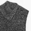 Moulina Knit Vest with Collar Detail