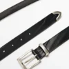 Nappa Leather Belt with Tip Detail