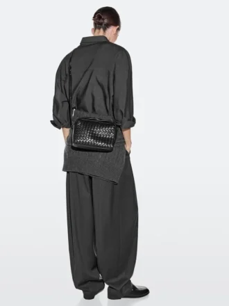 Nappa Leather Braided Mini Bag