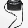Nappa Leather Braided Mini Bag