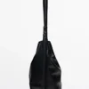 Nappa Leather Bucket Bag