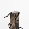 Nappa Leather Crossbody Pouch Bag