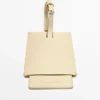 Nappa Leather Luggage Tag