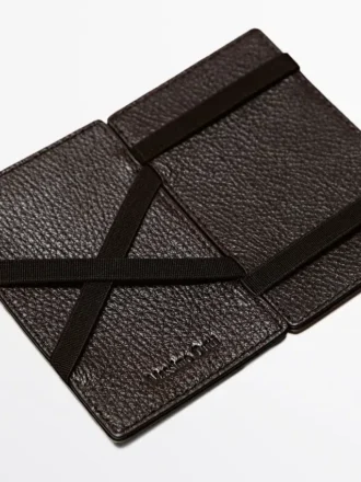 Nappa Leather “Magic” Vertical Wallet