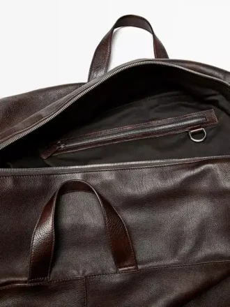 Nappa Leather Maxi Duffle Bag