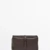 Nappa Leather Travel Toiletry Bag