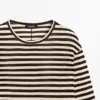 Oversize Striped Long Sleeve T-Shirt
