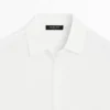 Piqua Polo Shirt with Long Sleeves and Placket Detail