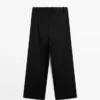 Pleated Extra Fine Wool Trousers