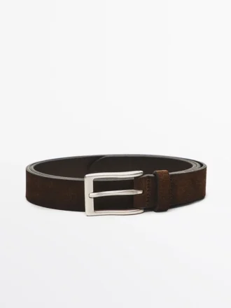 Plush Nappa Leather Belt
