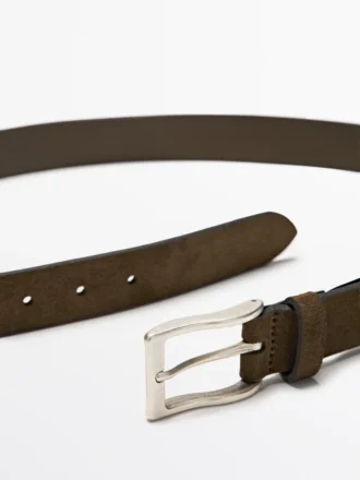 Plush Nappa Leather Belt