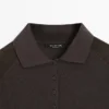 Polo T-Shirt with Shoulder Pads