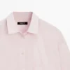 Poplin and Cotton Blend Shirt
