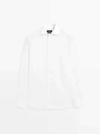 Regular-Fit 100% Cotton Shirt