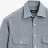 Regular Fit Denim Shirt with Pocket Details