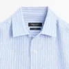Regular Fit Striped Linen Shirt