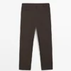 Relaxed Fit Cool Wool Blend Pants