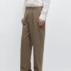 Relaxed Fit Cotton Trousers