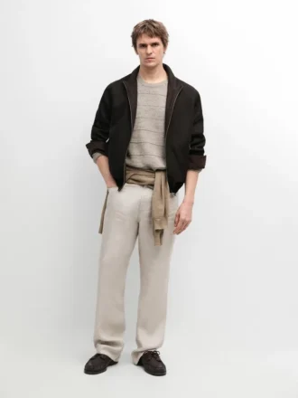 Reversible Linen Jacket