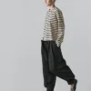 Sarouel Trousers in Flowing Fabric