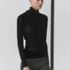 Semi-Sheer Long Sleeve T-Shirt