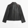 Short Nappa Leather Jacket