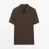 Short Sleeve Cotton Polo Shirt