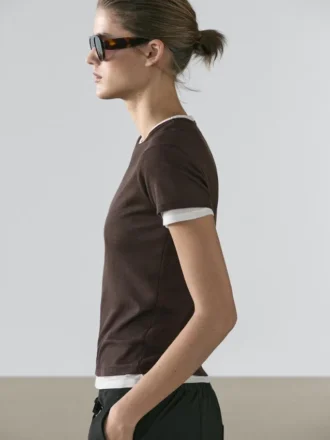 Short Sleeve Double Finish T-Shirt