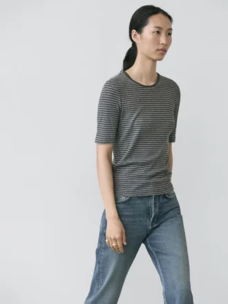 Short Sleeve Striped Shirt