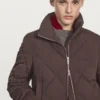 Short Water-Repellent Down Jacket