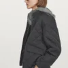 Short Water-Repellent Puffer Jacket