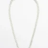 Silver-Toned Chain Link Necklace