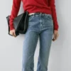 Skinny Flare Fit Jeans