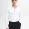 Slim Fit 100% Cotton Poplin Shirt