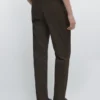 Slim Fit Cotton Trousers